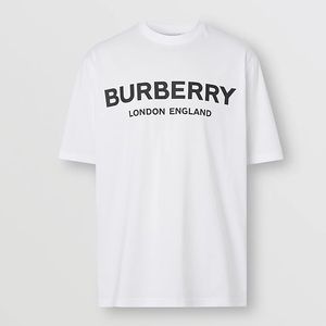 BURBERRY LONDON ENGLAND Logo Print Cotton T-shirtPrice $510.00
Colour: White